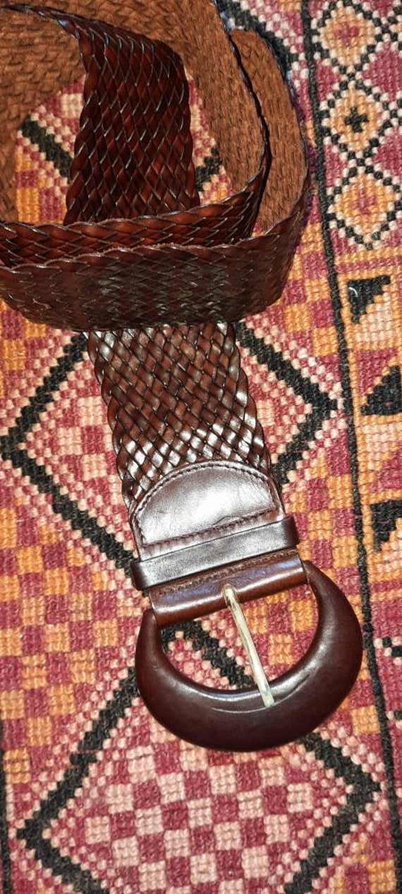 Gürtelvintagebraunlederseventies70Er75808590 Gürtelvintagebraunlederseventies70Er75808590 von Vintagewunderwelt