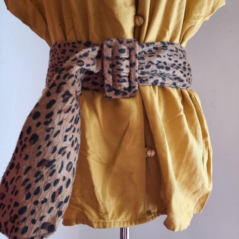 Gürtelvintageleolookleopardbreit707580859095Breit von Vintagewunderwelt