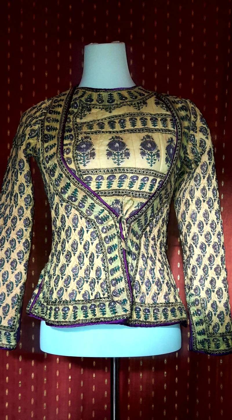 Jackevintagesgelblila von Vintagewunderwelt