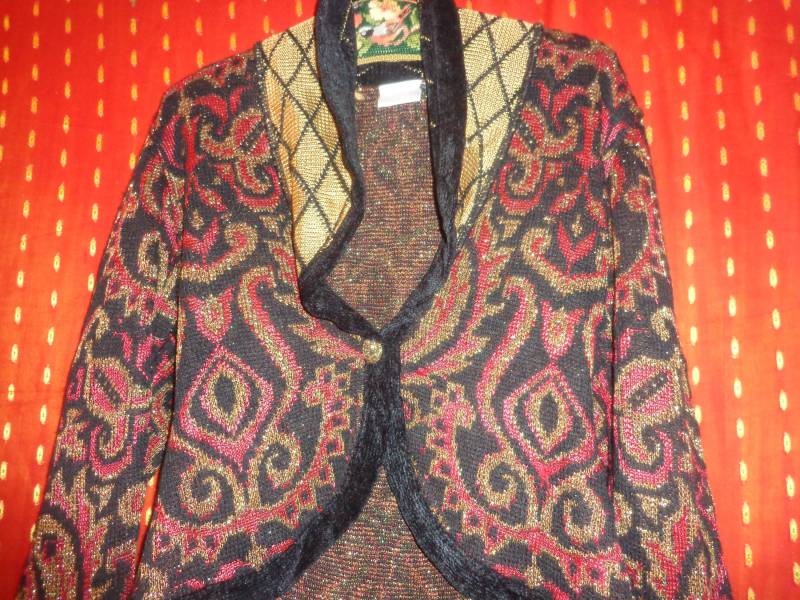 Jackevintagestrickjackemadeleinem Jackevintagestrickjackemadeleinem von Vintagewunderwelt