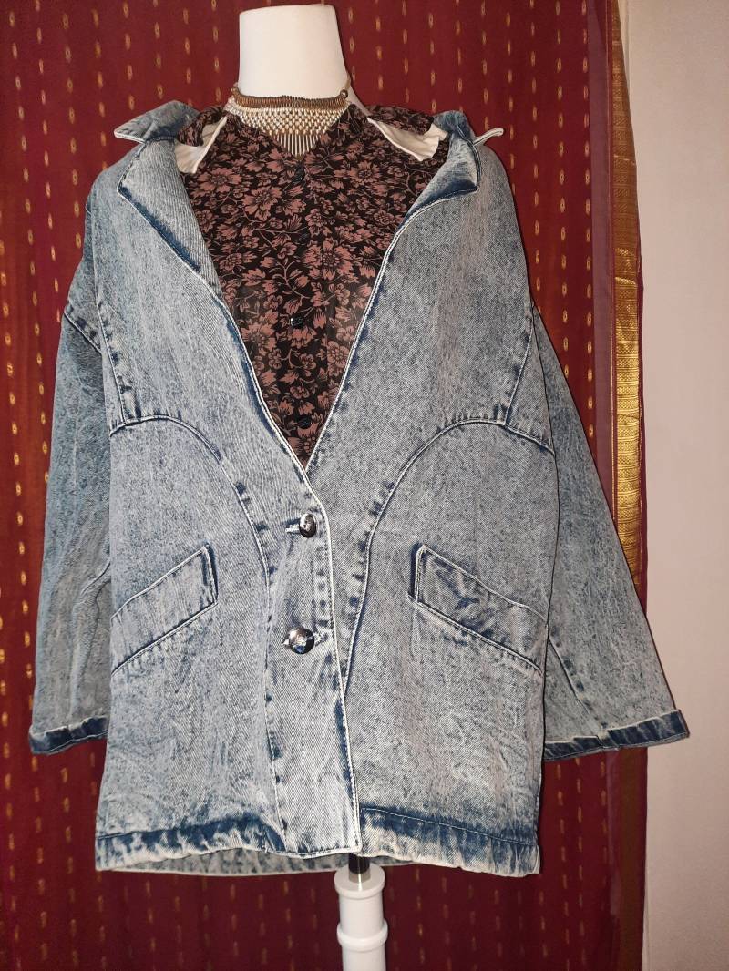 Jeansjackevintage80Ereightiesoversized Jeansjackevintage80Ereightiesoversized von Vintagewunderwelt