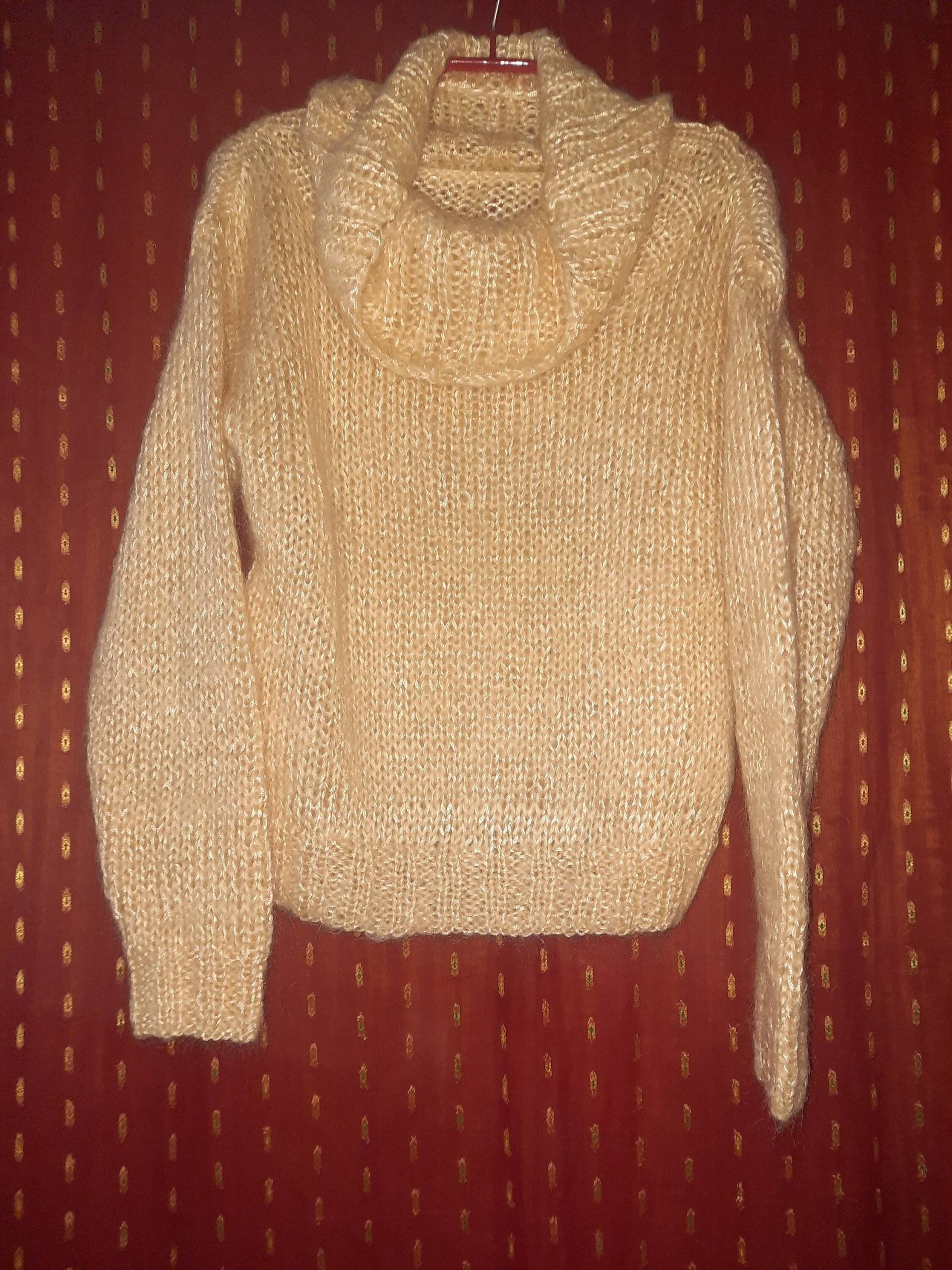 Pullipullovervintage38Gelbcreme von Vintagewunderwelt