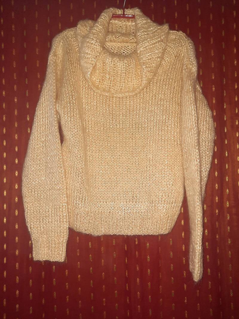 Pullipullovervintage38Gelbcreme von Vintagewunderwelt