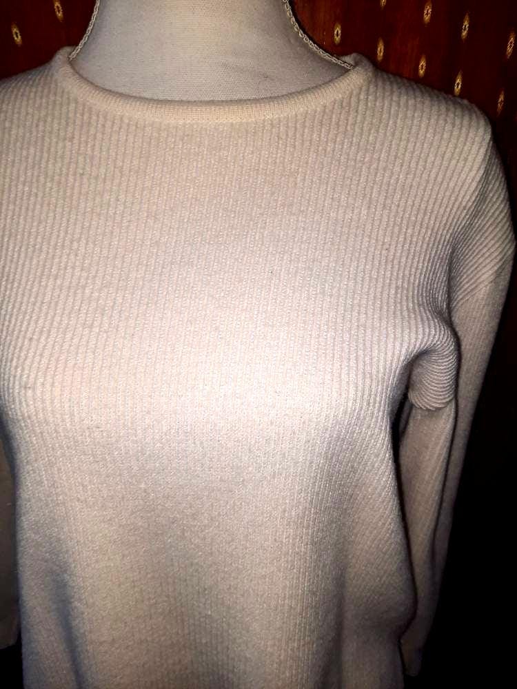 Pullipullovervintagebeigecremesm von Vintagewunderwelt
