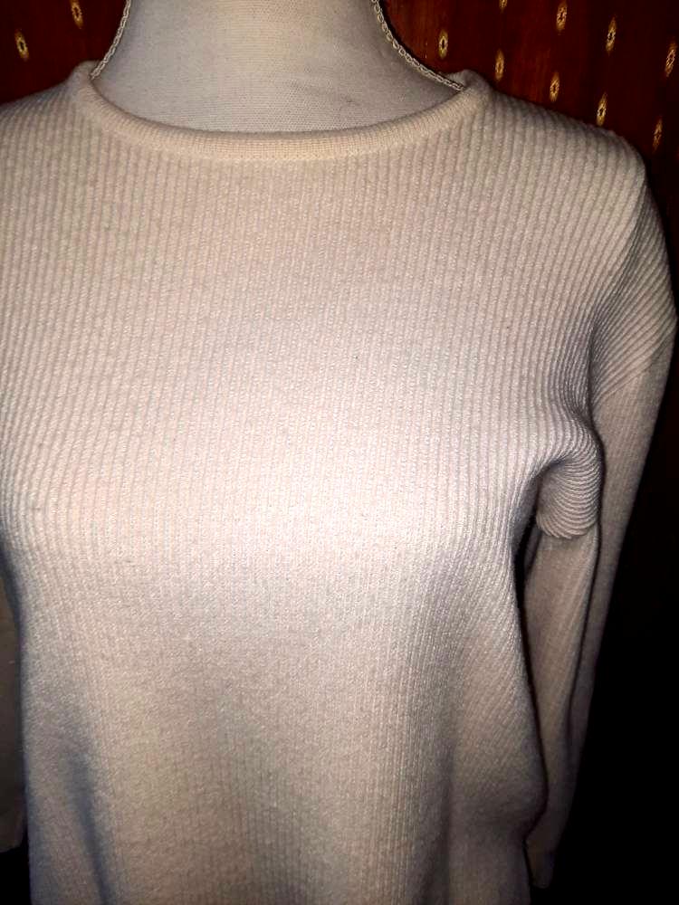 Pullipullovervintagebeigecremesm von Vintagewunderwelt