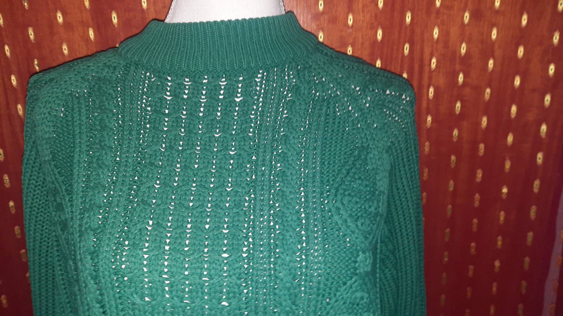 Pullipullovervintagegrünm von Vintagewunderwelt