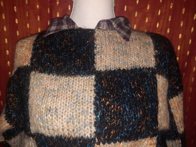 Pullipullovervintagehandmadems von Vintagewunderwelt