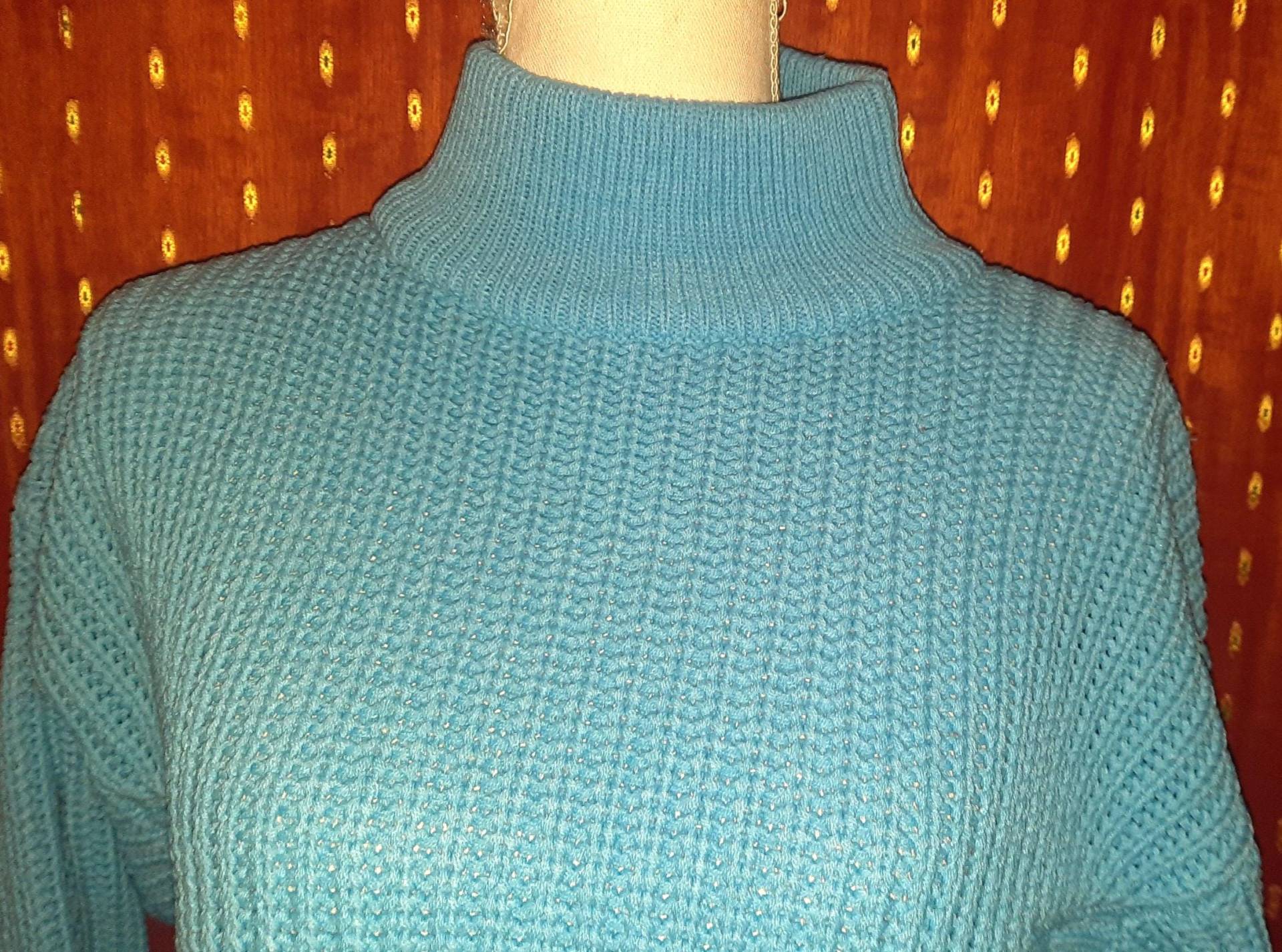 Pullipullovervintagetürkisl von Vintagewunderwelt