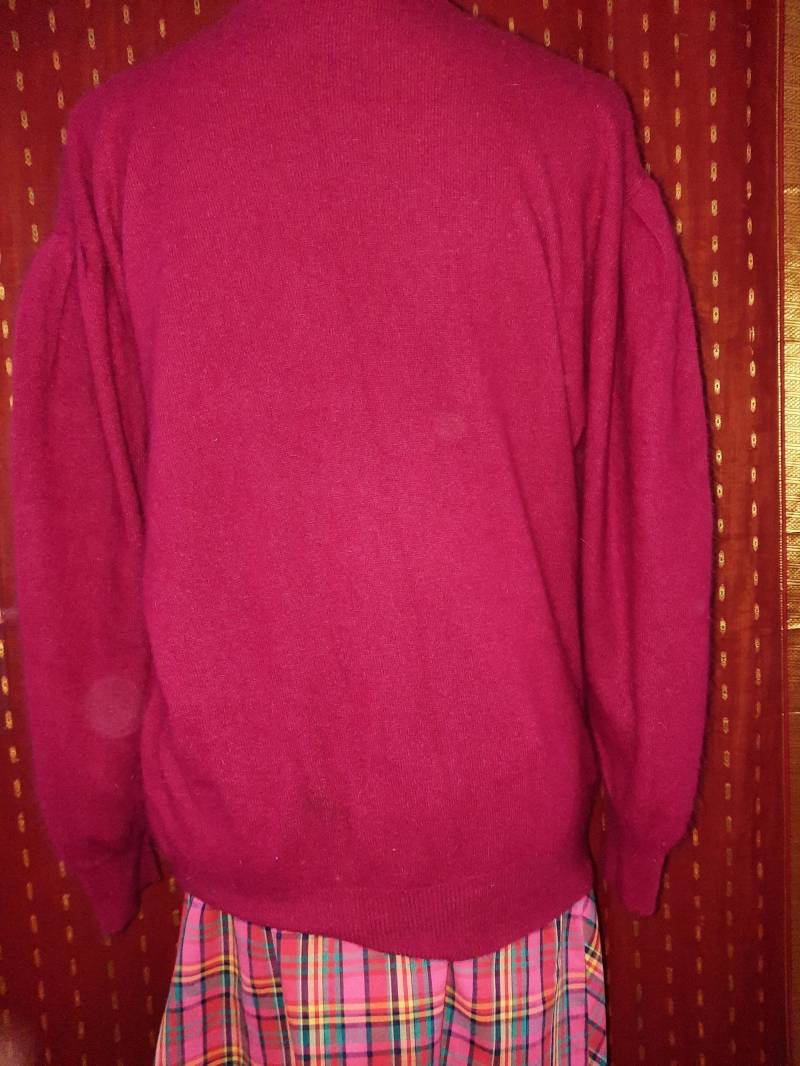 Pulloverpullipinklangora von Vintagewunderwelt