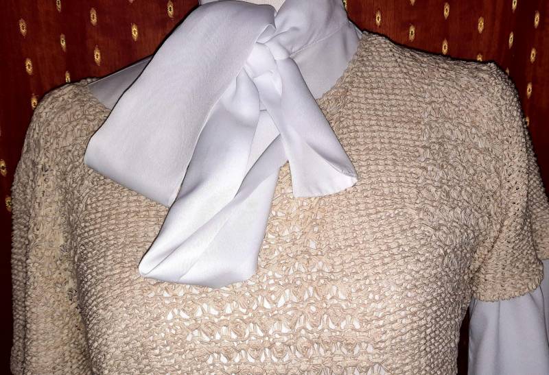 Pulloverpullivintagebeigem3840 von Vintagewunderwelt