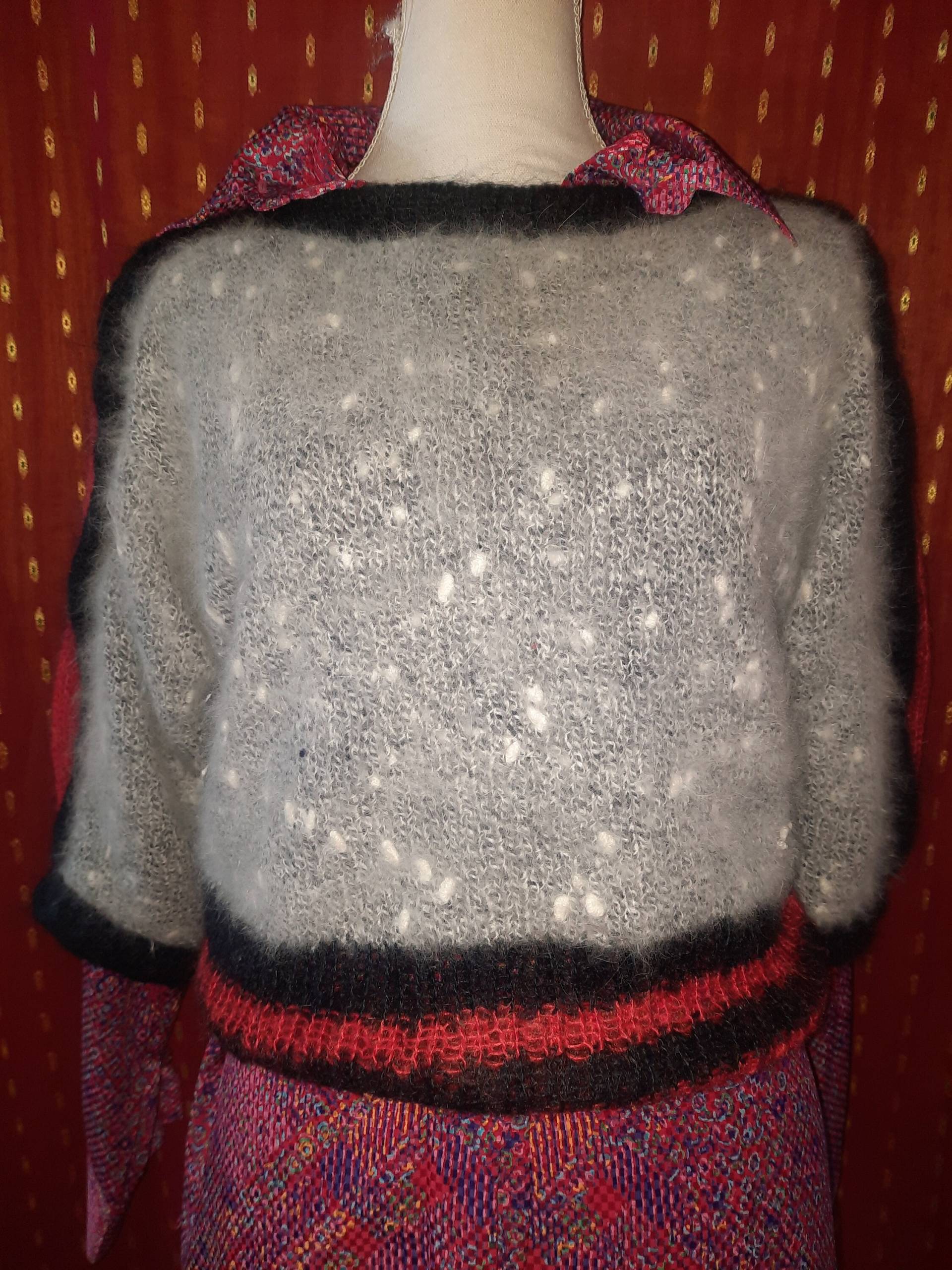 Pulloverpullivintagegraum von Vintagewunderwelt