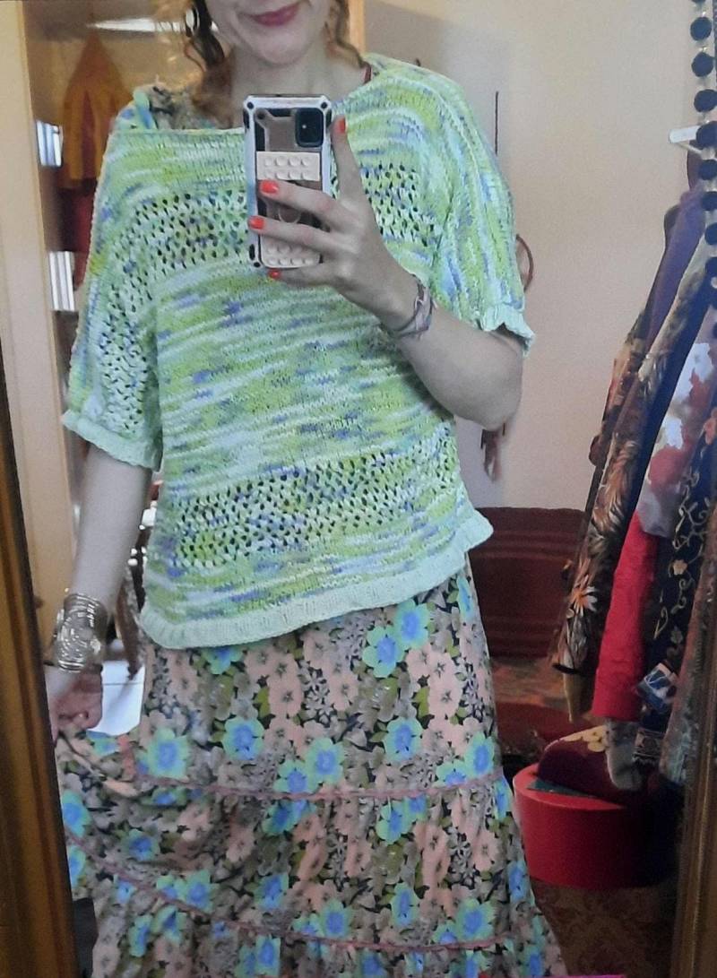 Pulloverpullivintagestrickl von Vintagewunderwelt