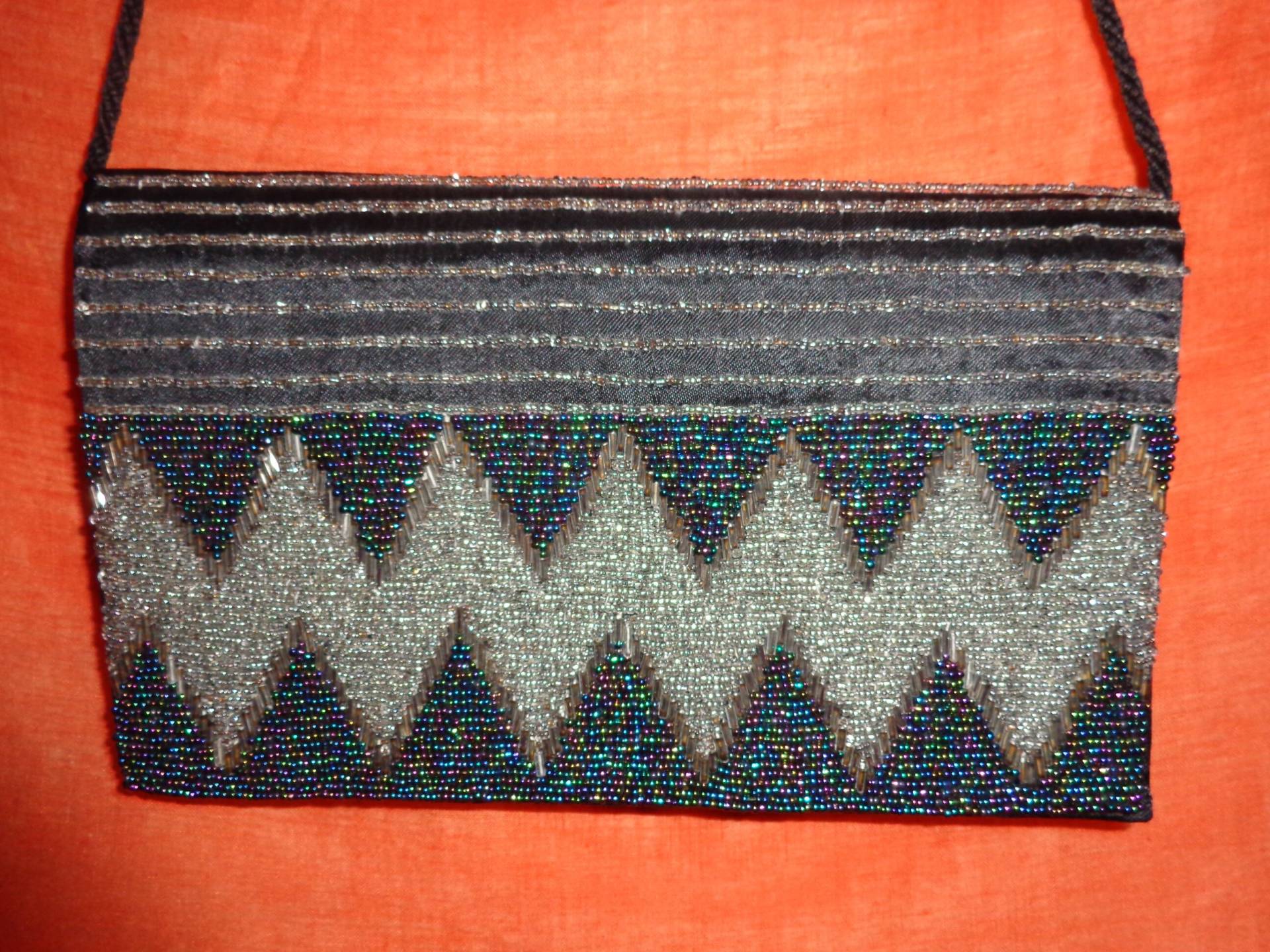 Taschevintageabendtascheglitzerperlen Taschevintageabendtascheglitzerperlen von Vintagewunderwelt