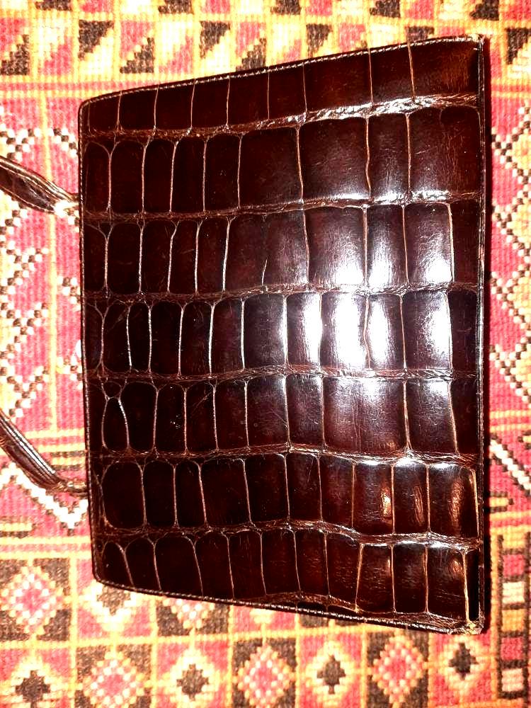 Taschevintagebagbraunschwarz Taschevintagebagbraunschwarz von Vintagewunderwelt