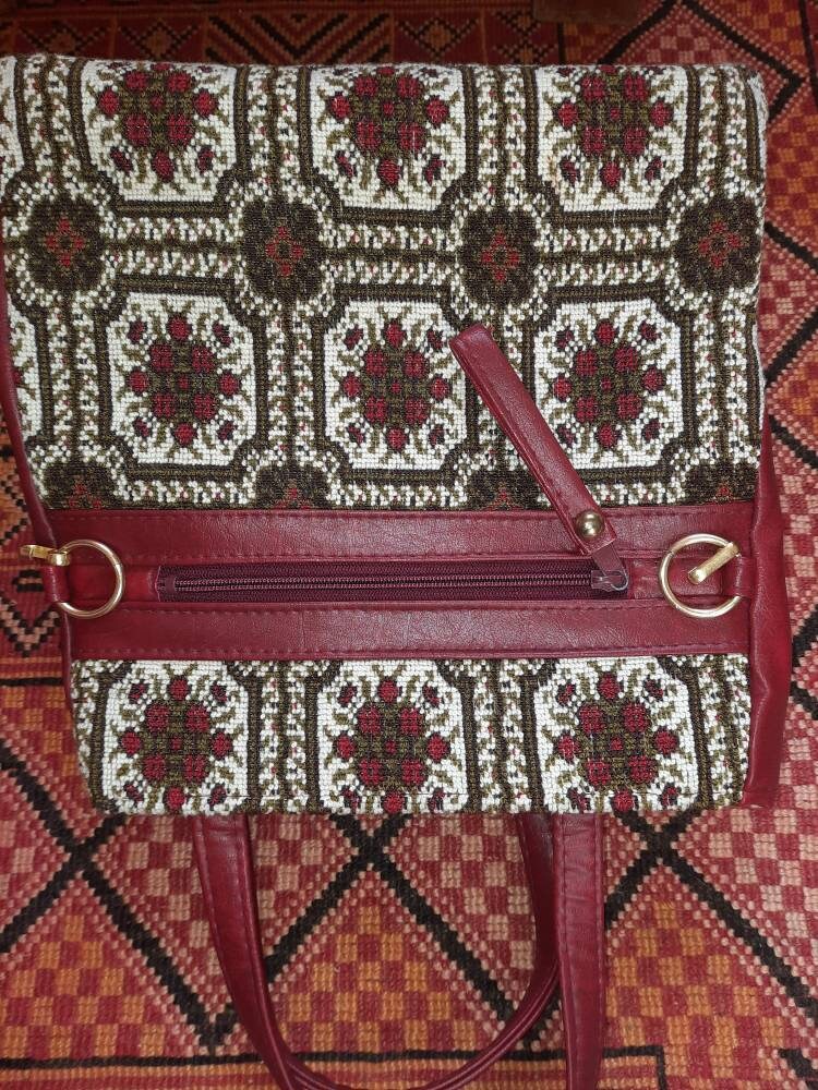 Taschevintagebaghenkeltasche70Erseventies von Vintagewunderwelt