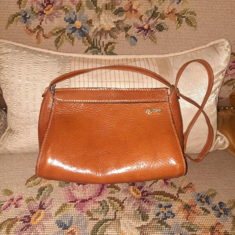 Taschevintagebraunpapillon von Vintagewunderwelt