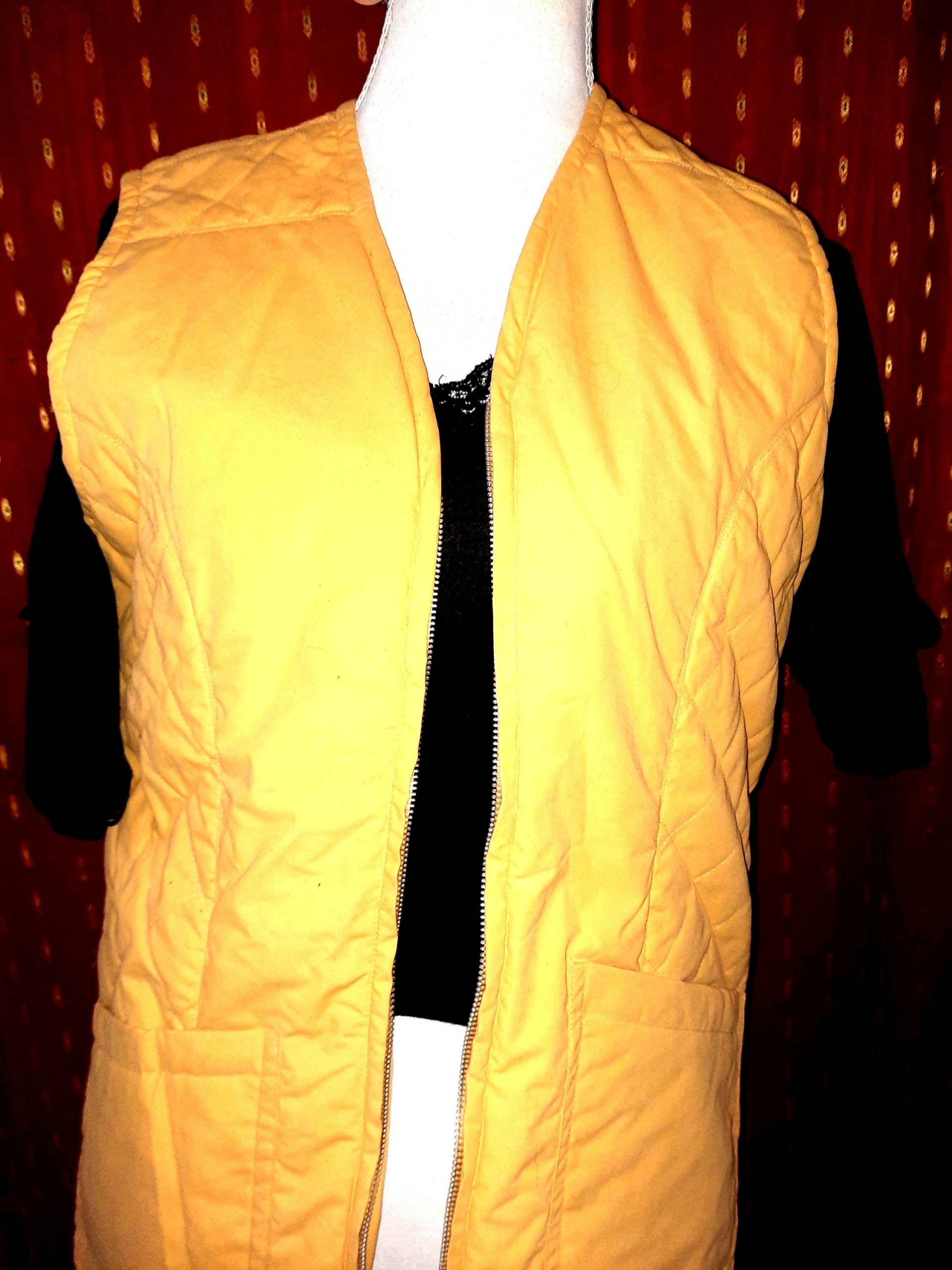 Westevintagesteppwestegelbs Westevintagesteppwestegelbs von Vintagewunderwelt