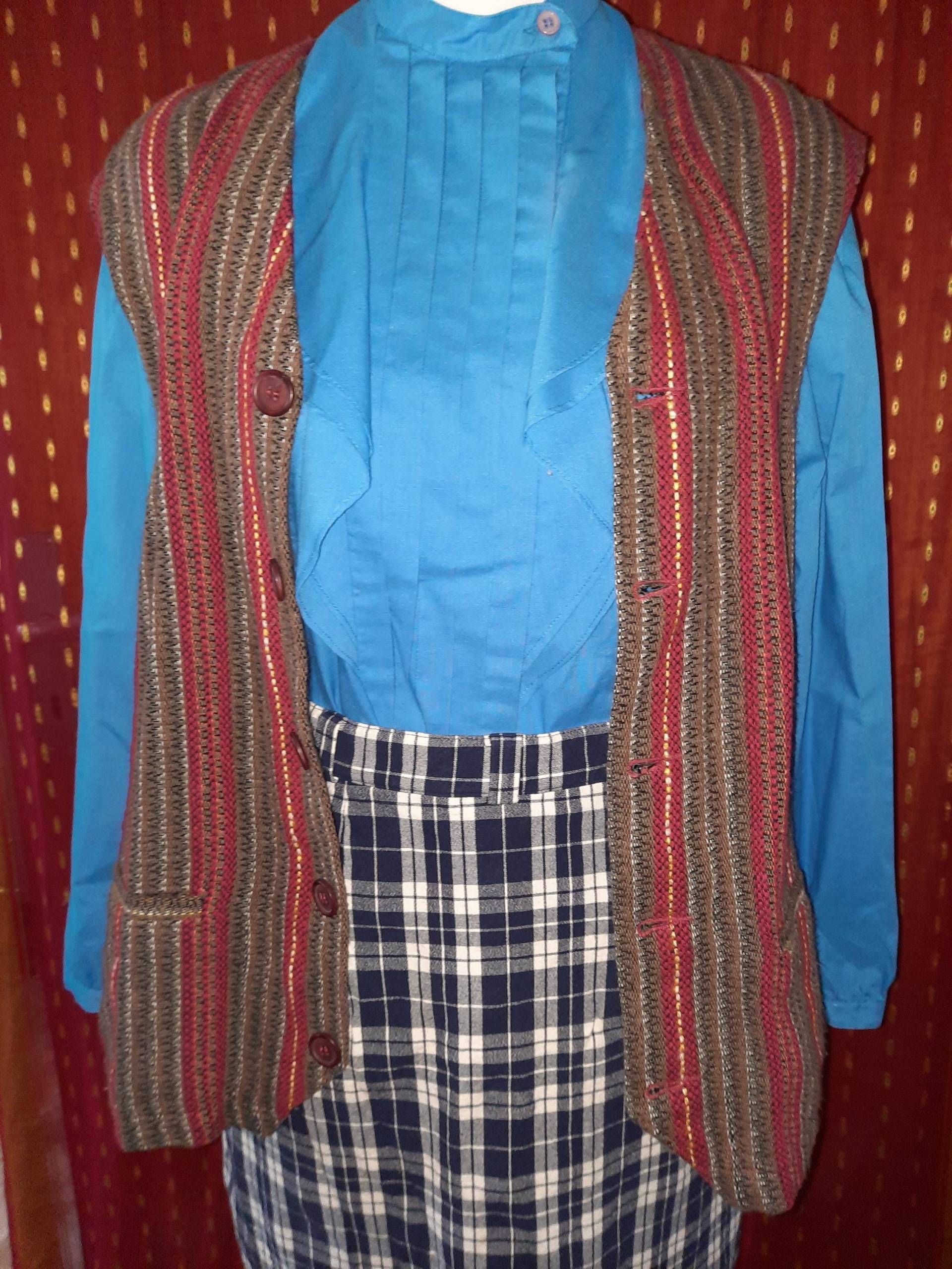 Westevintagestreifenlxl von Vintagewunderwelt