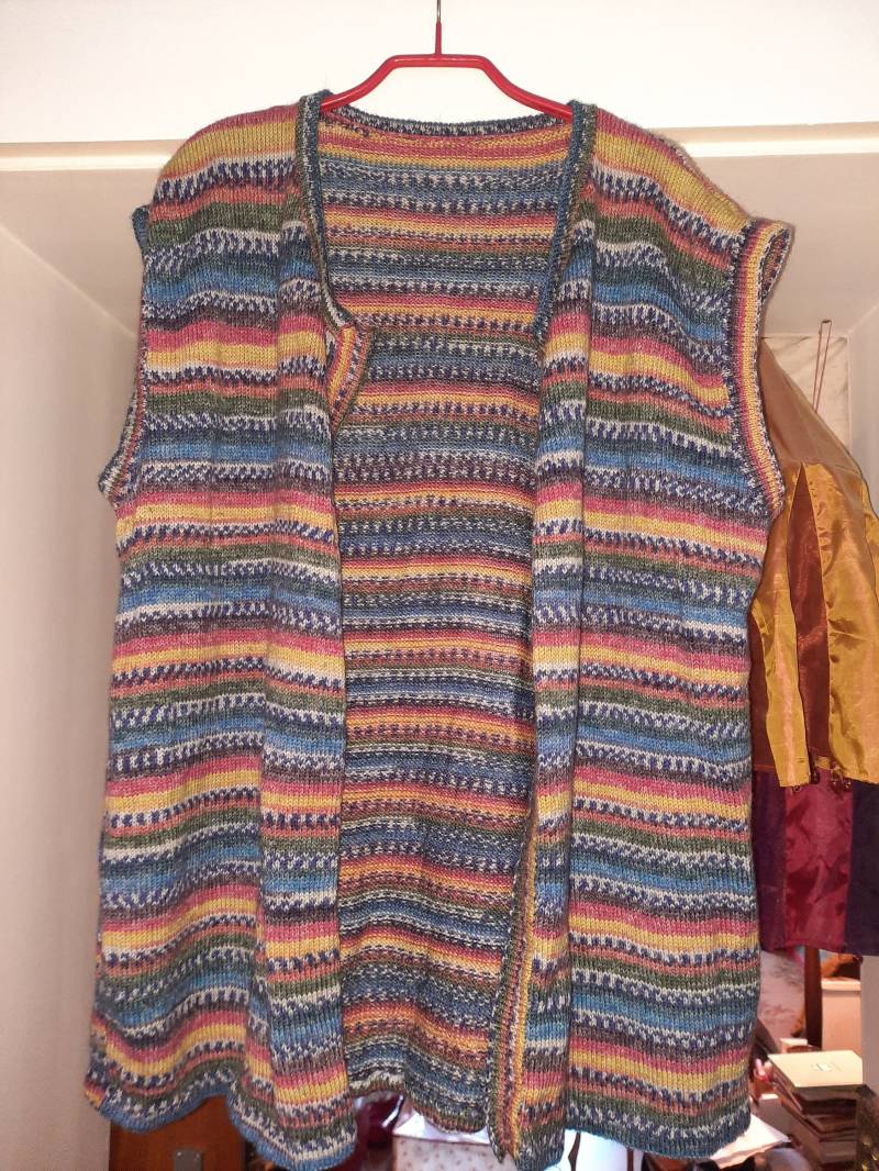 Westevintagestricksmlstreifen Westevintagestricksmlstreifen von Vintagewunderwelt