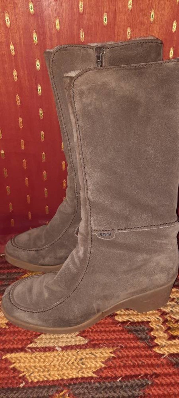 stiefelschuhevintagegrauleder74041 stiefelschuhevintagegrauleder74041 von Vintagewunderwelt