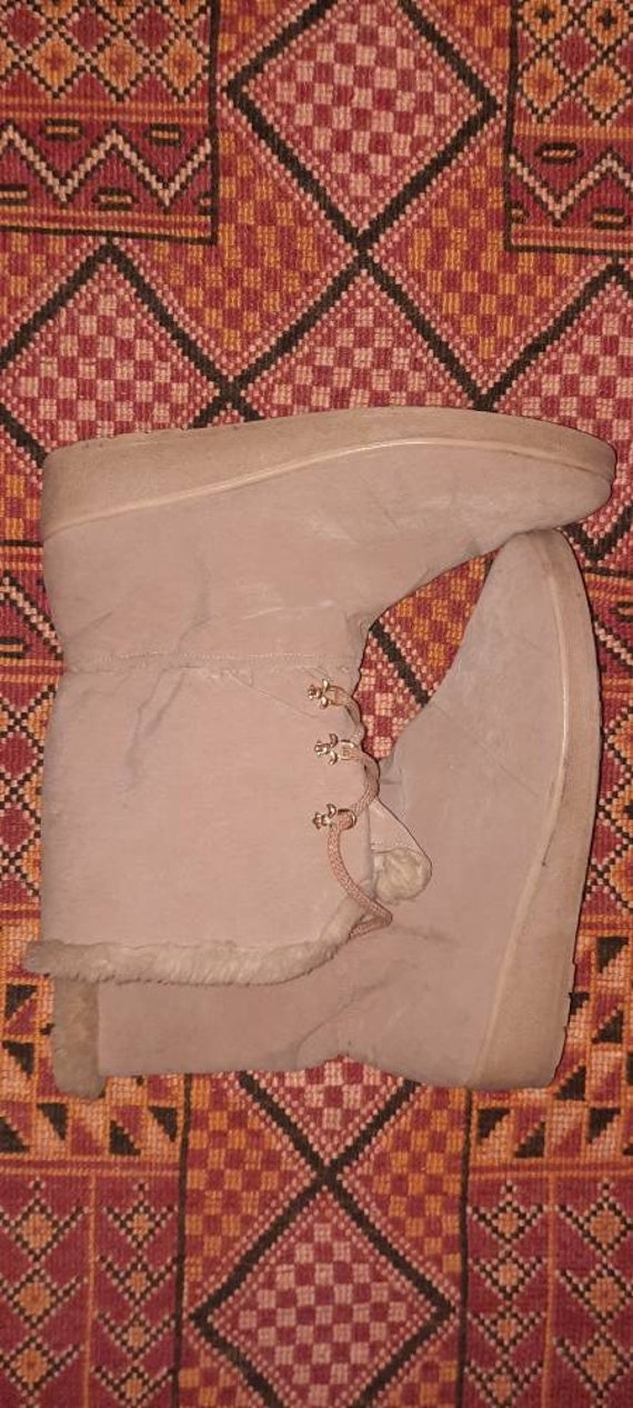 stiefelvintagegrau42Boots von Vintagewunderwelt