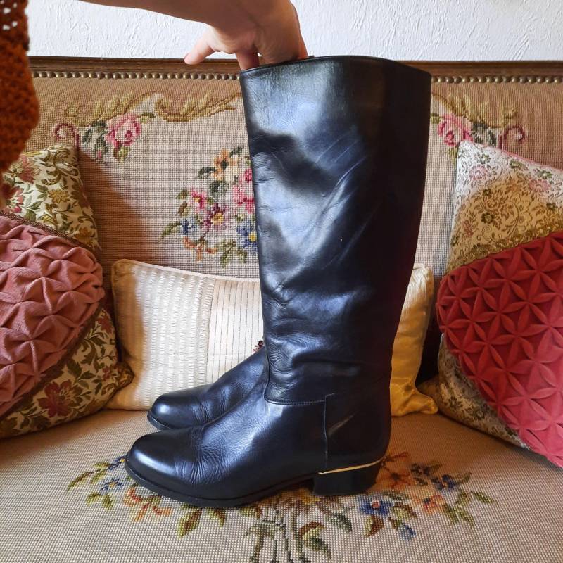 stiefelvintageschwarz639 stiefelvintageschwarz639 von Vintagewunderwelt