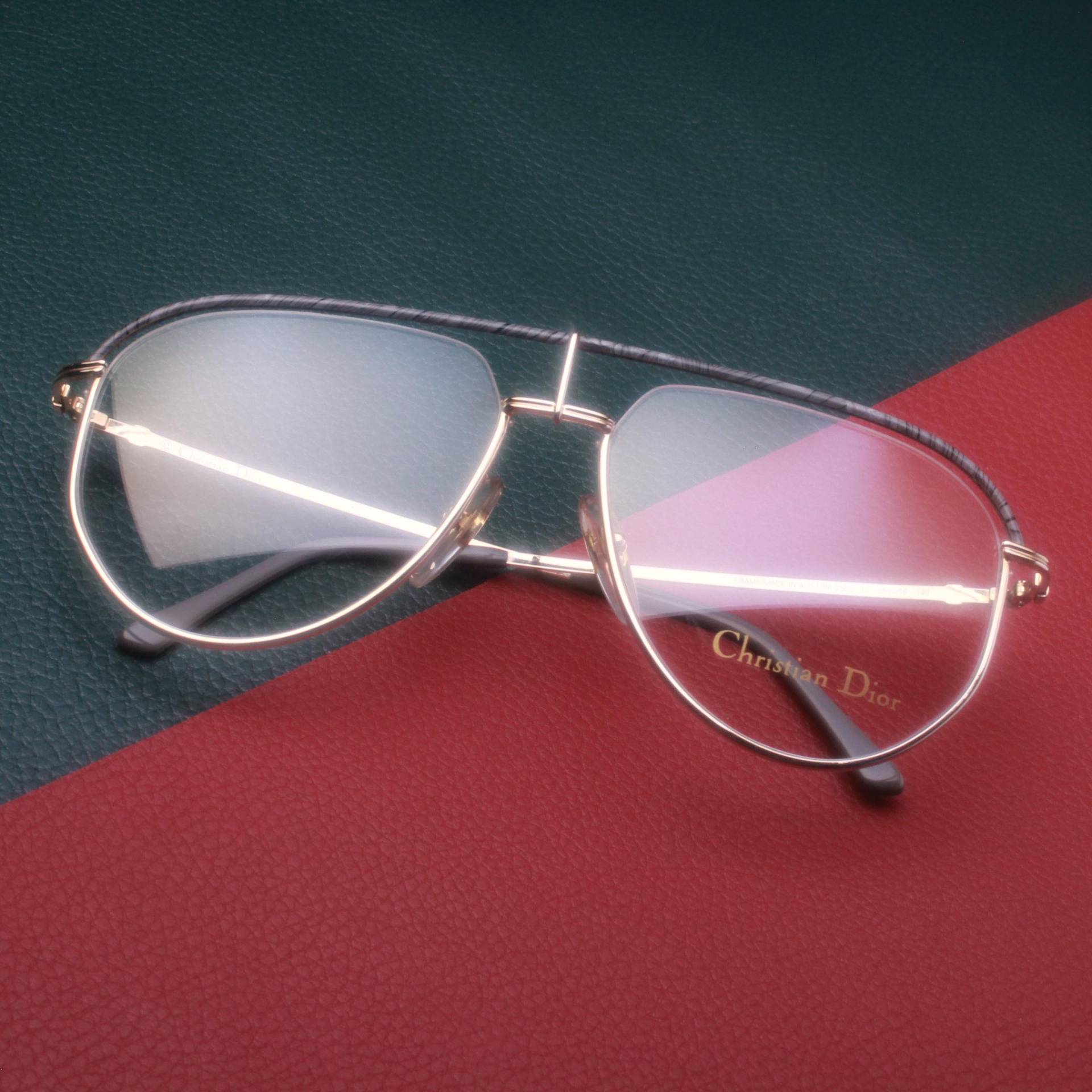 Christian Dior Vintage Retro Brille Gold Marmor Design Austria Made 80Er 90Er Designer Aviator Pilot Shape Christian Dior Vintage Retro Brille Gold Marmor Design Austria Made 80Er 90Er Designer Aviator Pilot Shape von VintedEyewear