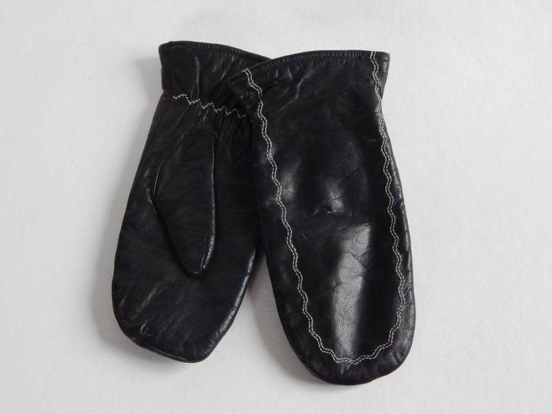 Kinderleder Glüht Mit Baumwolle Walkfutter Retro Kinder Handschuhe Made In von Vintegelane