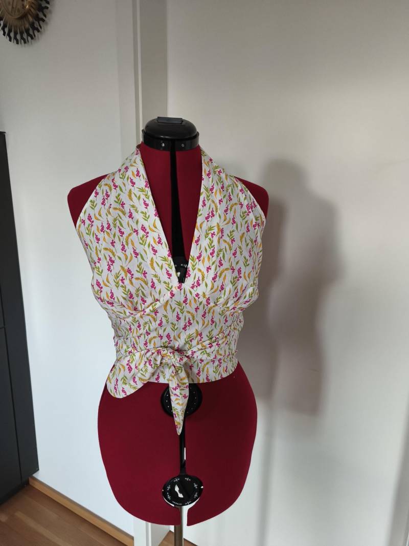 Bluse 50S Stil Rockabilly Top Vintage von VintiArt