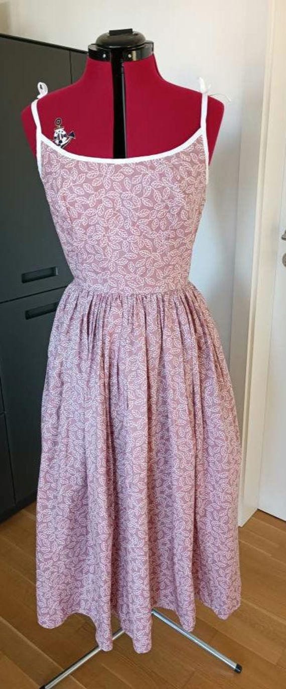 Vintage Retro Dress Im 50Er 60Er Stil Rockabilly Gr 38/40 von VintiArt