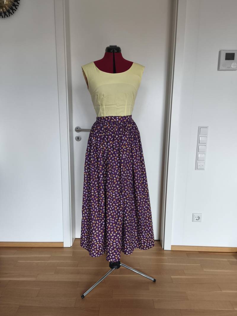Vintage Rock Skirt 50Er 60Er Jahrestil Rockabilly Gr 38/40 von VintiArt