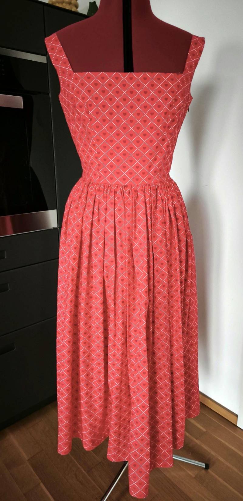 Vintage Rockabilly Kleid 50Er 60Er Jahre Stil von VintiArt