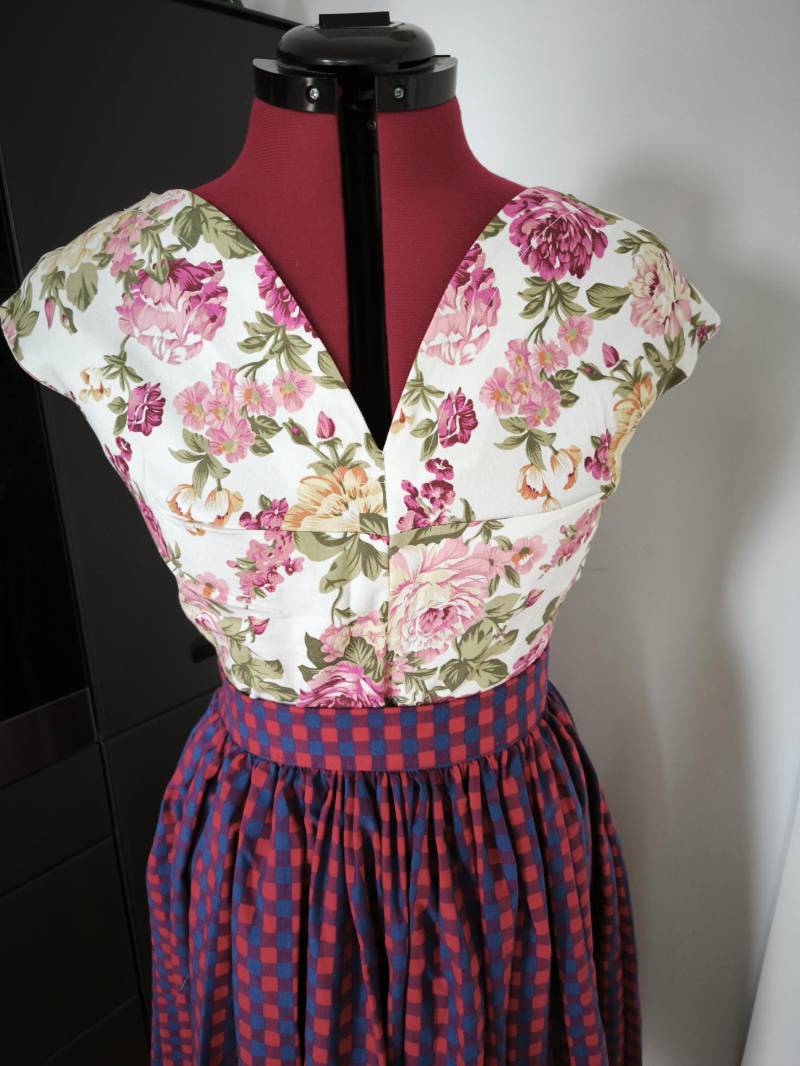 Vintage Top 50Er 60Er Jahre Stil von VintiArt