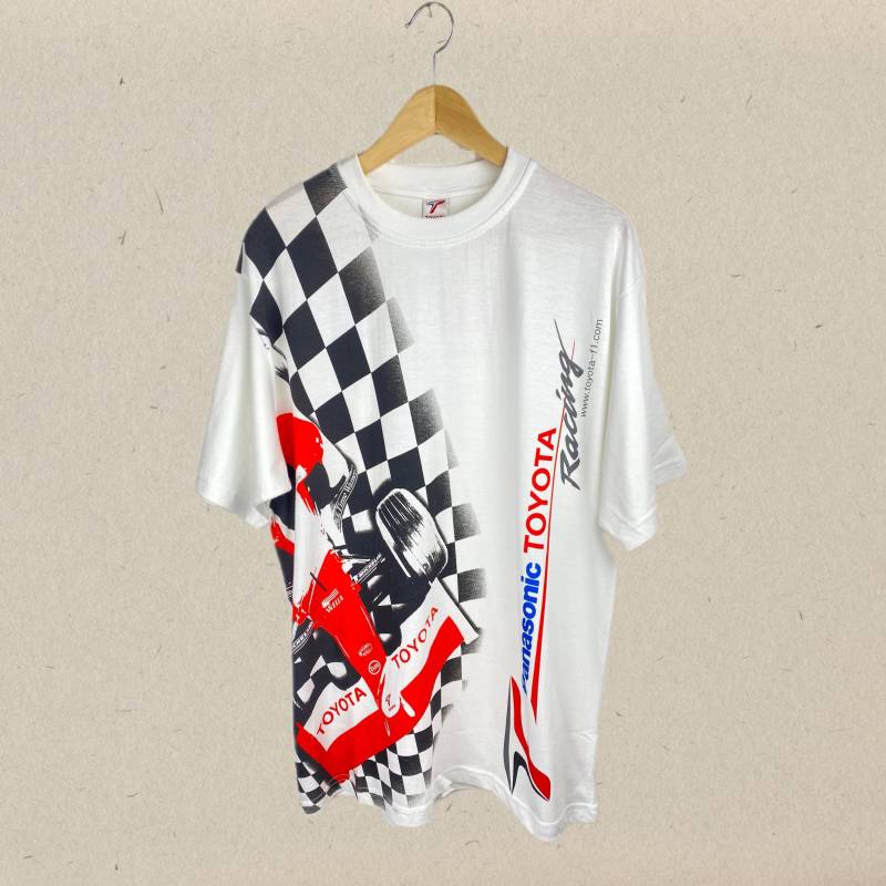 Y2K Bmw Racing Shirt | Deadstock Forme 1 Merch Weiss Xl von Vinturage