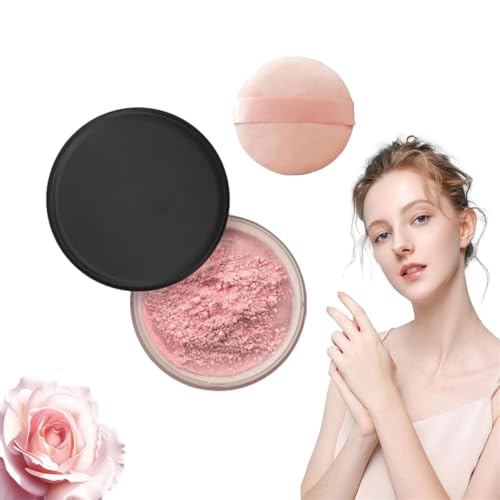 Allaura Beauty Pink Setting Powder,Allaura Beauty Blurring Setting Powder,Allaura Setting Powder,Waterproof Allaura Beauty Blurring Setting Powder Makeup for All Skin Tone (#02) von Vinxan