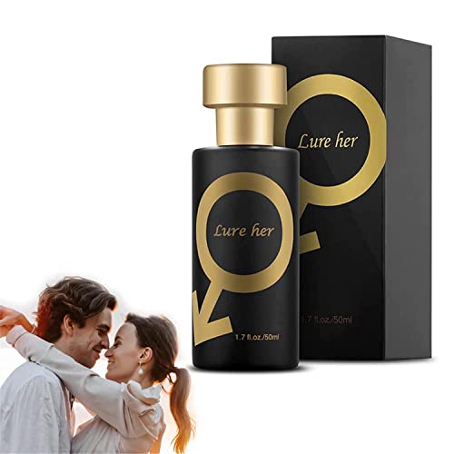 Golden Lure Pheromone Perfume Spray for Women to Attract Men Her Him Pheromones,Erotischer Intimpartner-Parfüm,Romanze-Pheromon-Parfüm (for Men) von Vinxan