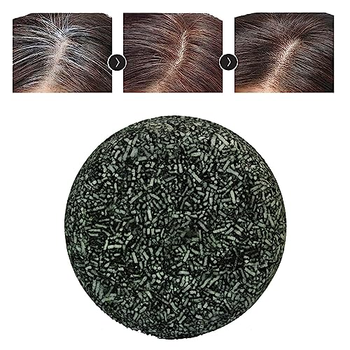 Spartan Gray Hair Reverse Bar, Reverse Grey Hair Bar Shampoo,Brown Hair Reverse Gray Natural Hair Darkening Shampoo Bar,Gray White Hair Repair for Women and Men (1 Pcs) von Vinxan