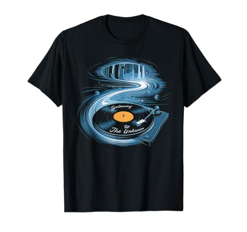 Vinyl Geschenk Herren Damen Plattenspieler Retro Vintage T-Shirt Vinyl Geschenk Herren Damen Plattenspieler Retro Vintage T-Shirt von Vinyl Tshirt Herren Schallplatten Player Musik