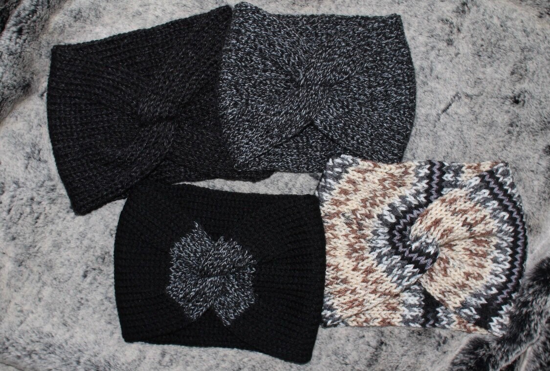 Stirnband, Ohrenwärmer, Turban, Winterausrüstung, Weiches Stirnband Für Sie, Dutt-Stirnband, Messy Bun Stirnband, Ohrenwärmer, Turban, Winterausrüstung, Weiches Stirnband Für Sie, Dutt-Stirnband, Messy Bun von VinylDesignJunkie