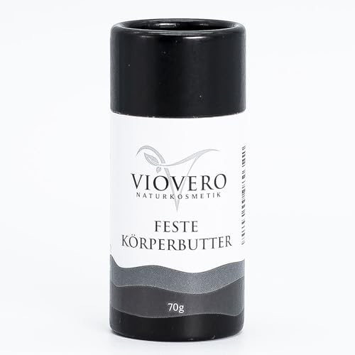 VioVero Naturkosmetik Feste Körperbutter Stick, Körperpflege, Festes Bodybutter natürlich, Bodylotion damen, Körpercreme, 70g VioVero Naturkosmetik Feste Körperbutter Stick, Körperpflege, Festes Bodybutter natürlich, Bodylotion damen, Körpercreme, 70g von VioVero Naturkosmetik