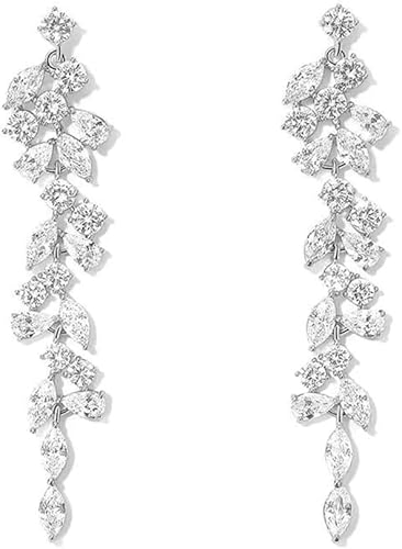 Lange Strass Ohrringe Silber Blatt Strass Tropfen Ohrringe Strass Ohrringe Drapierte Ohrringe Strass Kronleuchter Ohrringe Kristall Hochzeit Ohrringe Braut Ohrringe für Mädchen Lange Strass Ohrringe Silber Blatt Strass Tropfen Ohrringe Strass Ohrringe Drapierte Ohrringe Strass Kronleuchter Ohrringe Kristall Hochzeit Ohrringe Braut Ohrringe für Mädchen von Viojrlly
