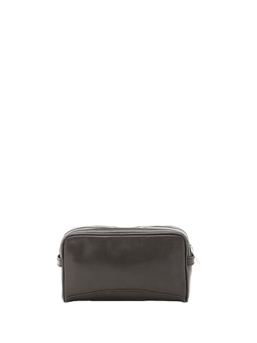 Viola Castellani Unisex Clutch aus echtem Leder Made in Italy 24 x 18 x 7 cm NAN-4401 schwarz von Viola Castellani