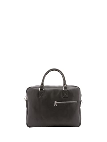 Viola Castellani Unisex Handtasche aus echtem Leder Made in Italy 38 x 28 x 7 cm NAN-4318 schwarz Viola Castellani Unisex Handtasche aus echtem Leder Made in Italy 38 x 28 x 7 cm NAN-4318 schwarz von Viola Castellani