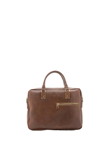 Viola Castellani Unisex Handtasche aus echtem Leder Made in Italy 38x28x7 cm NAN-4318-TESTA_DI_MORO Viola Castellani Unisex Handtasche aus echtem Leder Made in Italy 38x28x7 cm NAN-4318-TESTA_DI_MORO von Viola Castellani