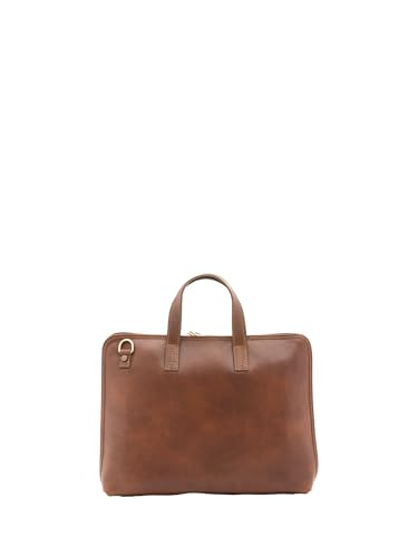 Viola Castellani Unisex Handtasche aus echtem Leder Made in Italy 40 x 30 x 5 cm NAN-4453-Braun Viola Castellani Unisex Handtasche aus echtem Leder Made in Italy 40 x 30 x 5 cm NAN-4453-Braun von Viola Castellani