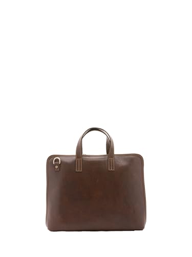 Viola Castellani Unisex Handtasche aus echtem Leder Made in Italy 40 x 30 x 5 cm NAN-4453-TESTA_DI_MORO Viola Castellani Unisex Handtasche aus echtem Leder Made in Italy 40 x 30 x 5 cm NAN-4453-TESTA_DI_MORO von Viola Castellani