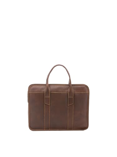 Viola Castellani Unisex Handtasche aus echtem Leder Made in Italy 40 x 30 x 8 cm NAN-4454-TESTA_DI_MORO Viola Castellani Unisex Handtasche aus echtem Leder Made in Italy 40 x 30 x 8 cm NAN-4454-TESTA_DI_MORO von Viola Castellani