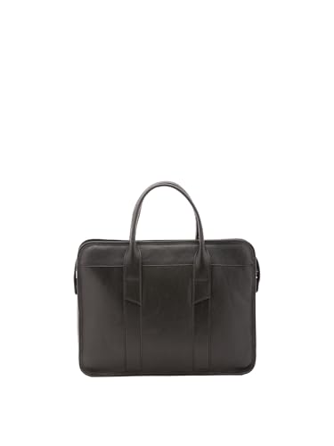 Viola Castellani Unisex Handtasche aus echtem Leder Made in Italy 40 x 30 x 8 cm NAN-4454 schwarz Viola Castellani Unisex Handtasche aus echtem Leder Made in Italy 40 x 30 x 8 cm NAN-4454 schwarz von Viola Castellani