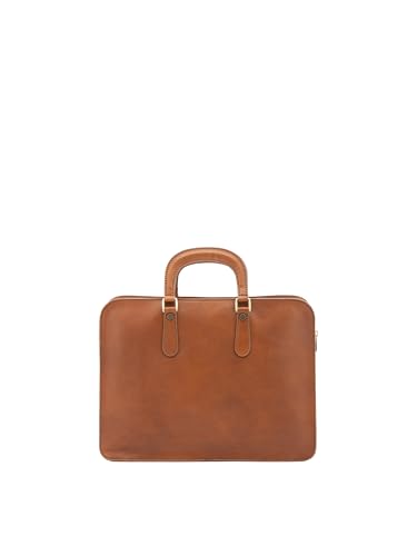 Viola Castellani Unisex Handtasche aus echtem Leder Made in Italy 40x30x8 cm NAN-4410-MIELE Viola Castellani Unisex Handtasche aus echtem Leder Made in Italy 40x30x8 cm NAN-4410-MIELE von Viola Castellani