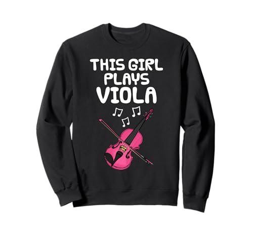 Dieses Mädchen spielt Bratsche, Streichmusikerin Sweatshirt Dieses Mädchen spielt Bratsche, Streichmusikerin Sweatshirt von Viola Player String Musician Girl By DoodleRob
